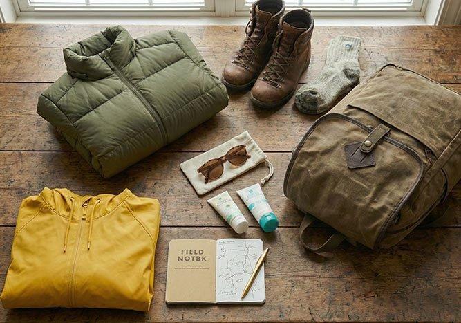Packing / warm layers in the hills