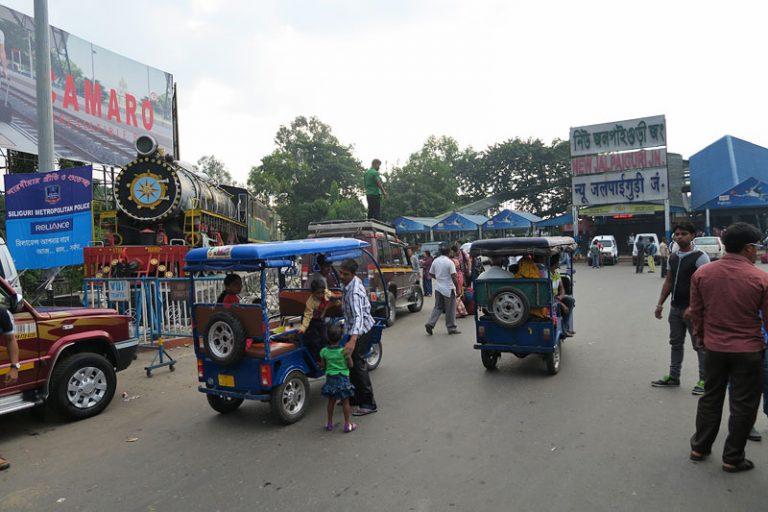 NJP station or Bagdogra airport arrival