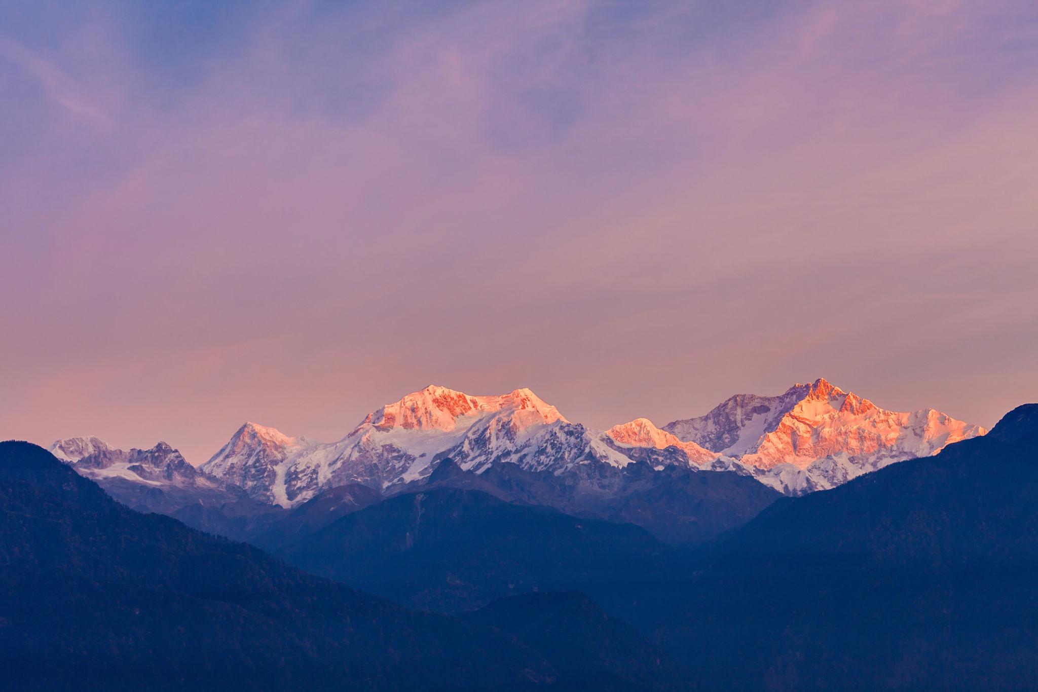 Pelling / Kanchenjunga sunrise